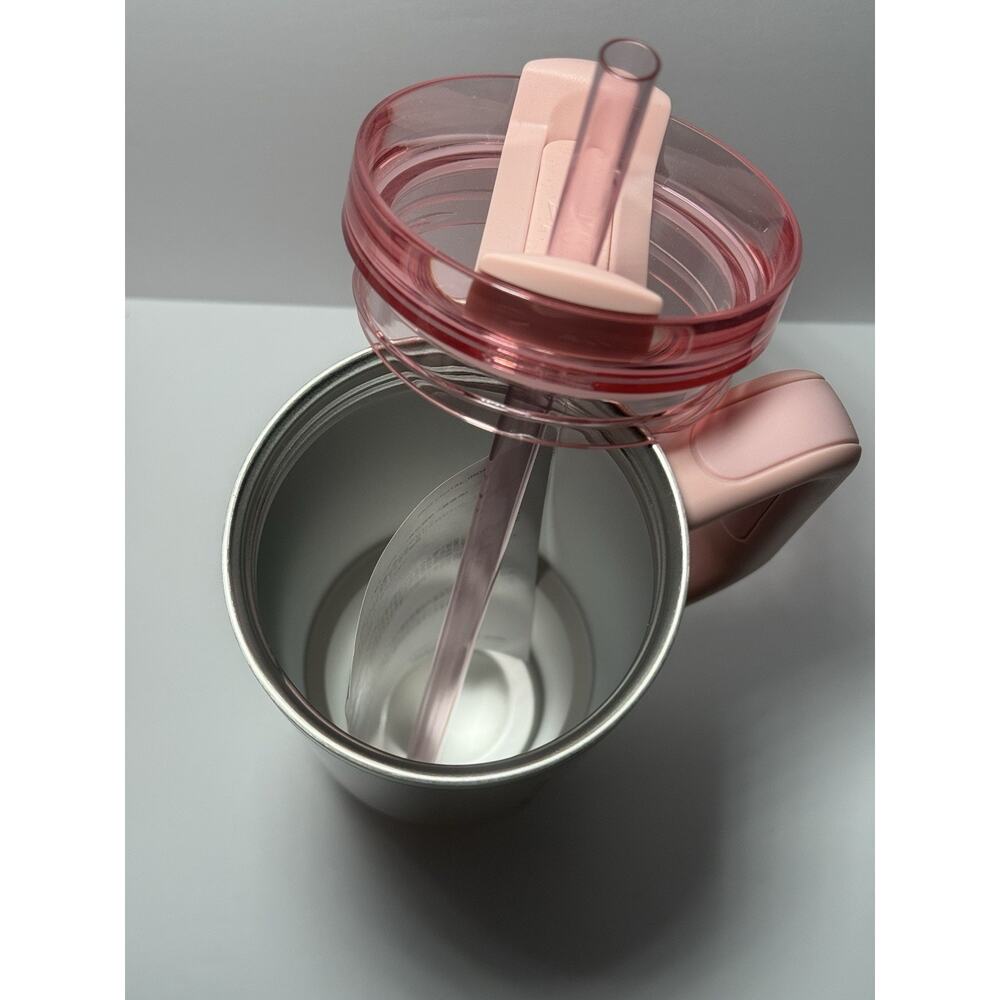 Stanley X Starbucks Japan Valentine's METALLIC PINK ROSE GOLD 30oz Tumbler NWT - Picture 6 of 7